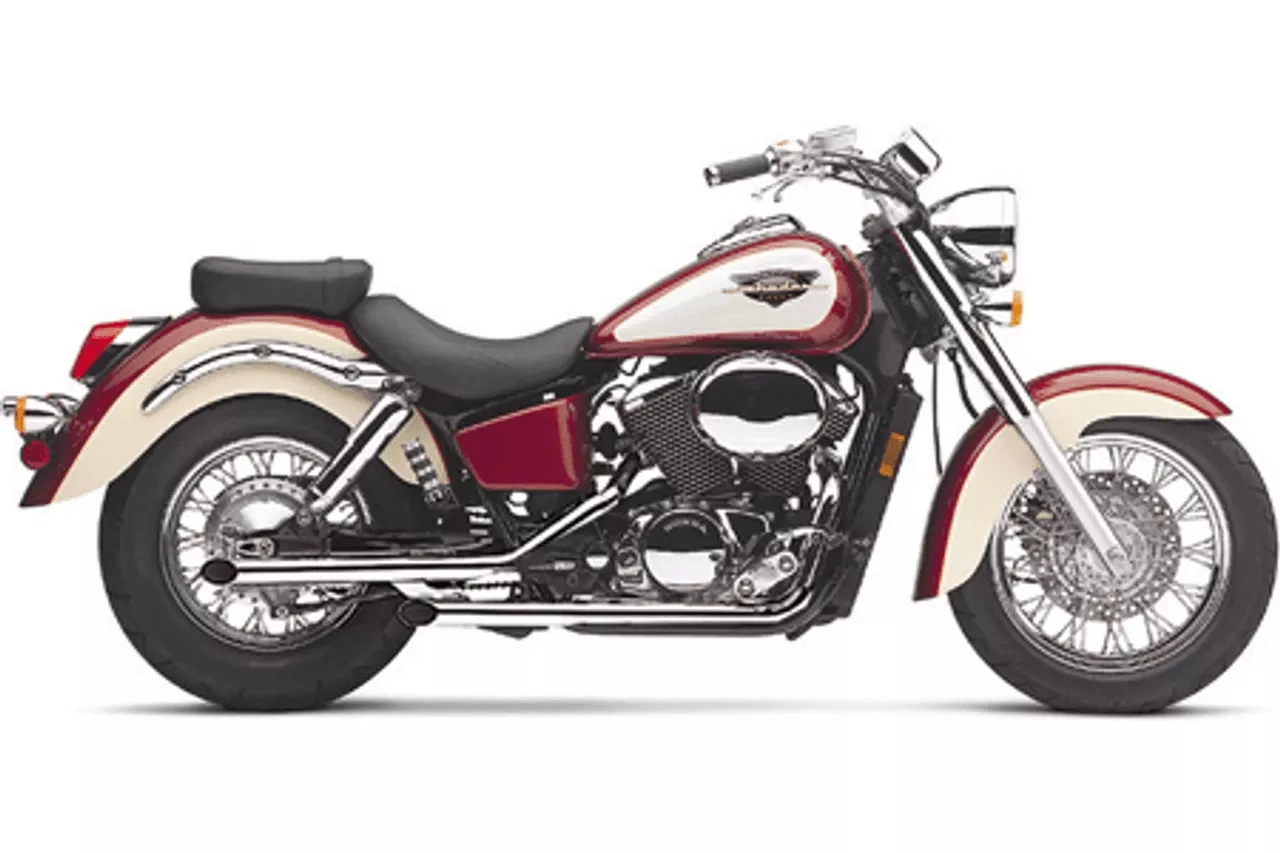 Cobra 2 inch Drag Pipes for Honda VT750C/CD Shadow ACE '98-03 - Chrome