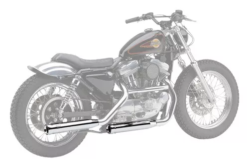 Cobra 3" Neighbor Hater Chrome Slip-On Mufflers (6036)