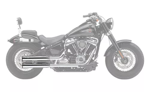 Cobra 3" RPT Chrome Slip-On Mufflers (6057)