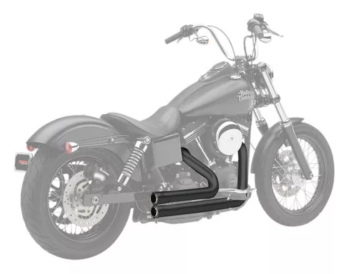 Cobra 909 2-into-2 Black Exhaust System (6712B)