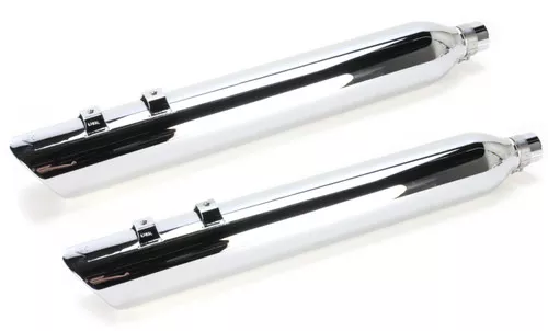 Cobra 909 Chrome Slip-On Mufflers for Tri-Glide (6303)