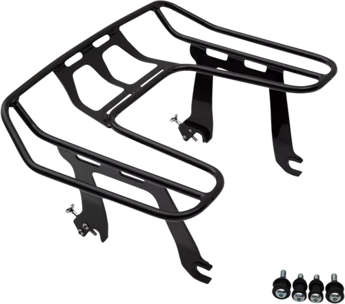 Cobra BA Wraparound Detachable Solo Luggage Rack for 2018-2020 Harley Softail FXLR - Black
