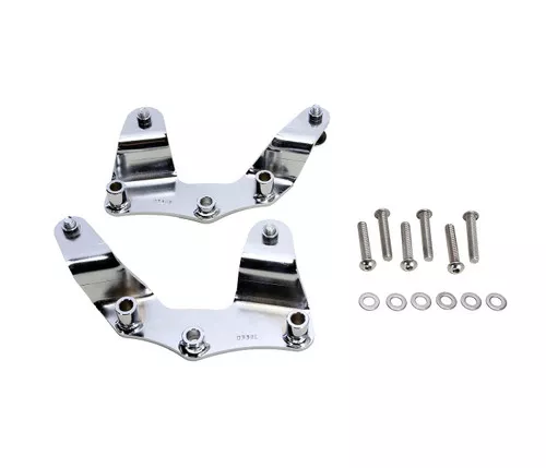 Cobra Chrome Docking Kit for Detachable Backrests & Luggage Racks (602-2101)