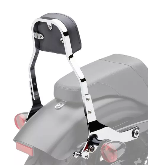 Cobra Detachable 11" High Chrome Sissy Bar Backrest Kit (602-2021)