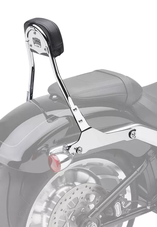Cobra Detachable 14" High Chrome Sissy Bar Backrest Kit (602-2007)