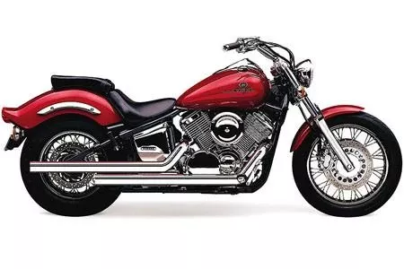 Cobra Dragsters Exhaust for Yamaha V-Star 1100 '99-09
