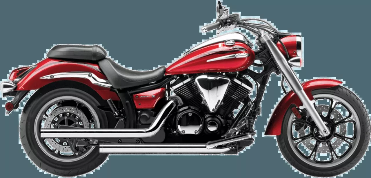 Cobra Dragsters Exhaust for Yamaha V-Star 950 - Chrome