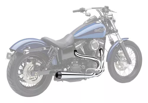 Cobra El Diablo 2-into-1 Chrome 4" Exhaust System (6476)