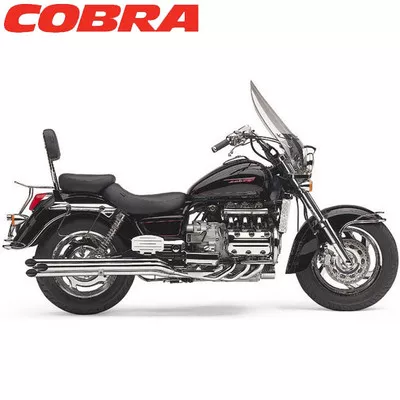 Cobra Honda Valkyrie 97-03 Boulevard Full Exhaust System with 2″ Drag Pipes