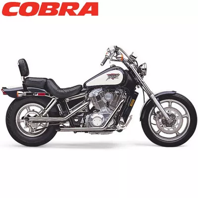 Cobra Honda VT1100 87-96 Boulevard 2 in. Drag Pipe Full Exhaust System