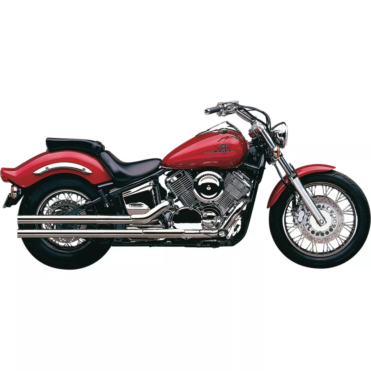 Cobra Lo-Boy 2-Into-2 Exhaust System – 2967 Yamaha Star 1100 Custom 1999-2009