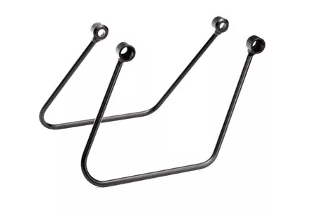 Cobra Saddlebag Protectors/Supports for Phantom '10-14 - Black Powder Coated