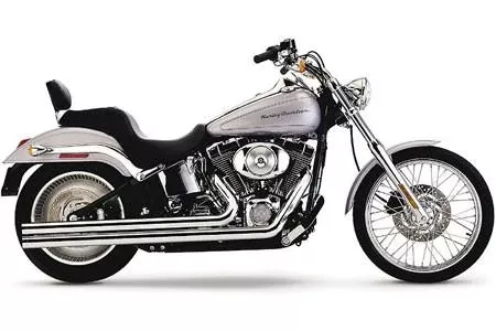Cobra Speedster Longs Exhaust with PowerPort for Harley Davidson Softail '86-06
