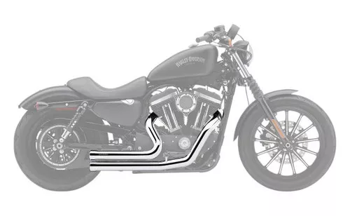 Cobra Speedster Short 909 Chrome Exhaust System (6704)