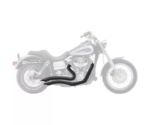 Cobra Speedster Short Swept Black Exhaust System (6224B)