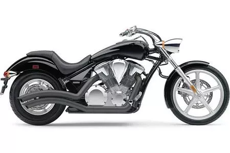 Cobra Speedster Swept Exhaust for Sabre/Stateline 1300 '10-16 - Black