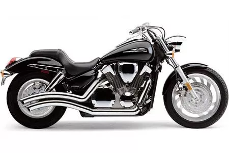 Cobra Speedster Swept Exhaust for VTX1300C'04-Up