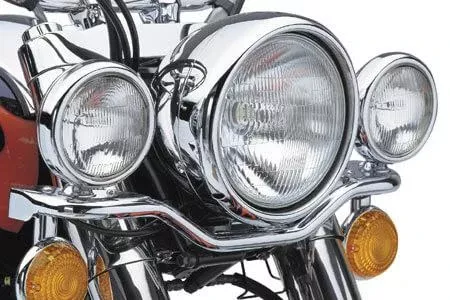 Cobra Steel Lightbar with Spotlights for V-Star 1300 '07-up