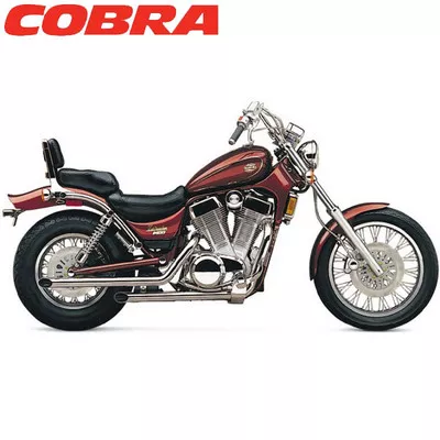Cobra Suzuki VS1400/S83 87-04 Boulevard Full Exhaust System with 2″ Drag pipe