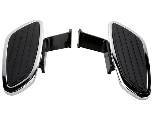 Cobra Swept Front Chrome Floorboards (06-4134)