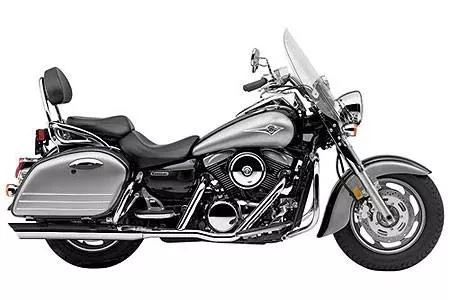 Cobra True Duals Exhaust with Slash-Down Tip for Nomad 1500/1600 '98-up