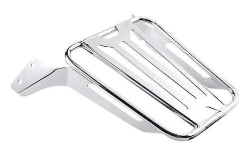 Cobra Tube-Style Chrome Luggage Rack for Cobra Sissy Bars (602-3501)
