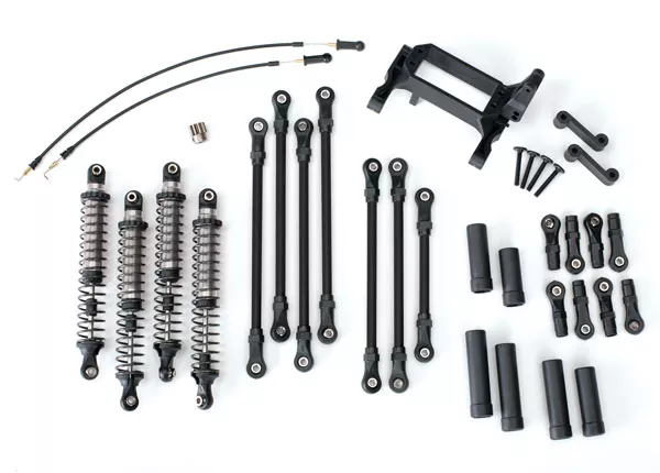 Complete Long Arm Lift Kit for TRX-4 (Black, Red, or Blue)