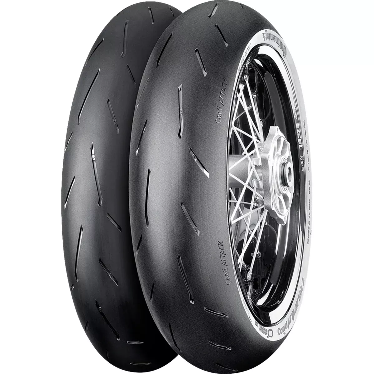 CONTINENTAL 0302-1774 02447760000 ContiAttack SM2 Tire Tire – ContiAttack SM 2 – Rear – 150/60R17 – 66H