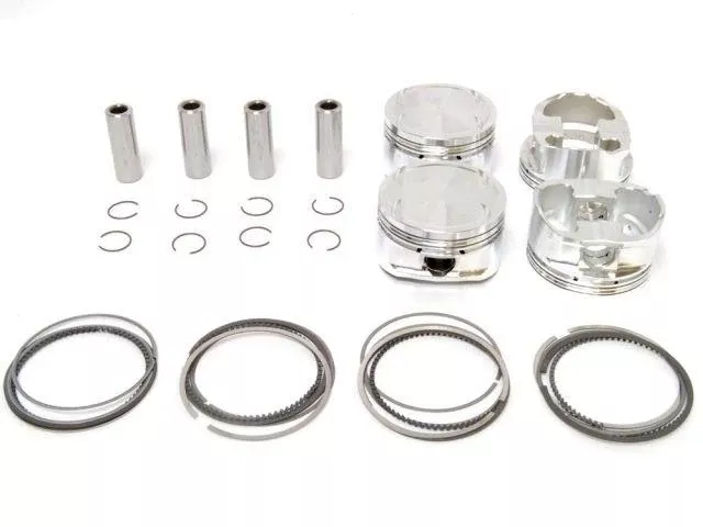 CP-Carrillo CP Piston Forged Aluminum Custom Piston Kit CA18 4 Cylinder 83.5mm Bor