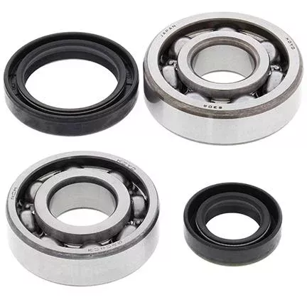 CRANKSHAFT BEARING & SEAL KIT, ALLBALLS 24-1013 RM80 86-88