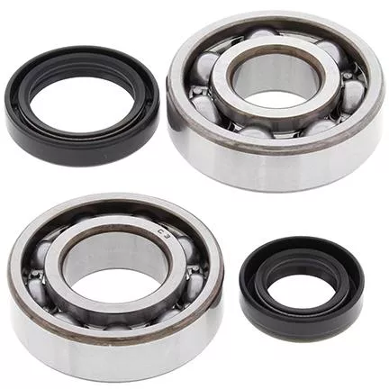 CRANKSHAFT BEARING & SEAL KIT, ALLBALLS 24-1015 RM125 82-88