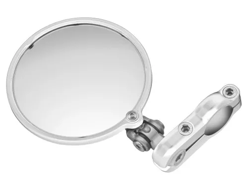 CRG Bar End Mirror - Left - Hindsight Lane Splitter - Silver (HSLS-201-L)