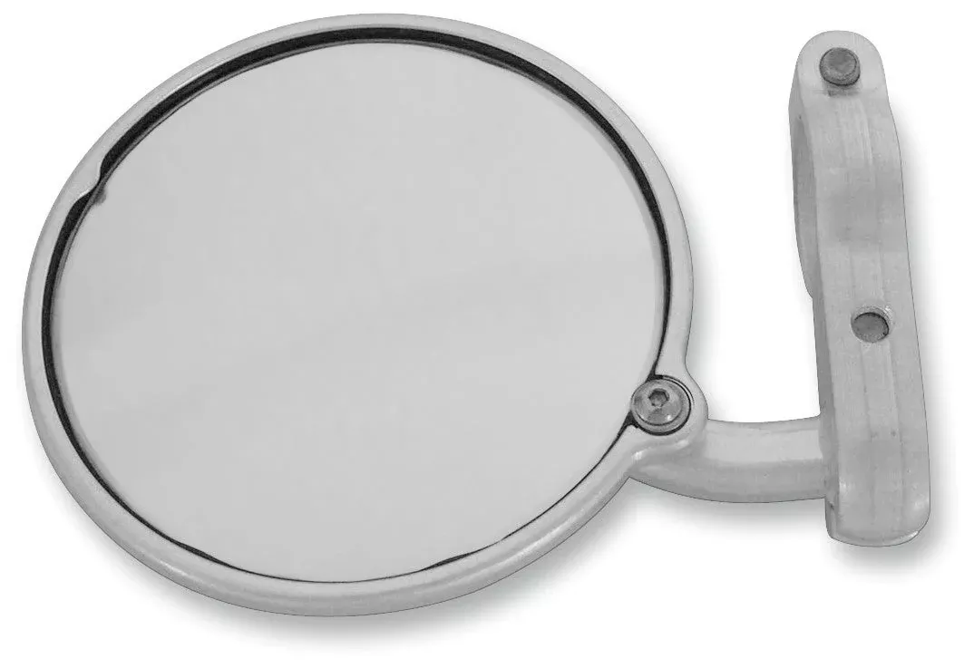 CRG Hindsight Bar End Left Slvr