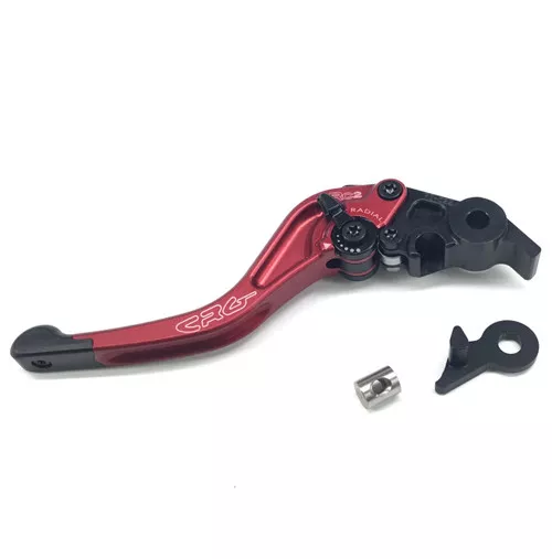 CRG RC2 Shorty Red Aluminum Clutch Lever (2RB-522-H-R)