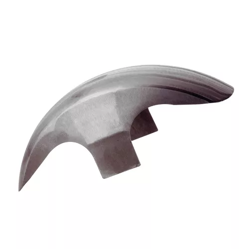 Custom Chrome “Gunfire’ Custom Front Fender for 21″ x 3.5” Wheels