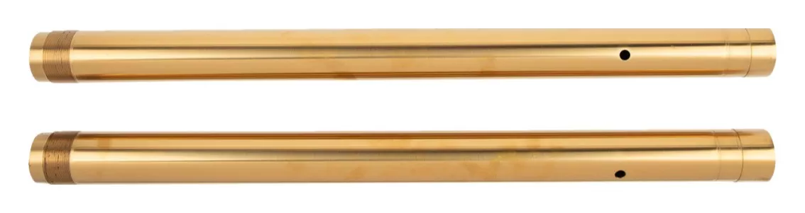 Custom Cycle Engineering Gold TNC 43mm Fork Tubes For Harley FXFB/S / FXLRS/ST 2018-2026