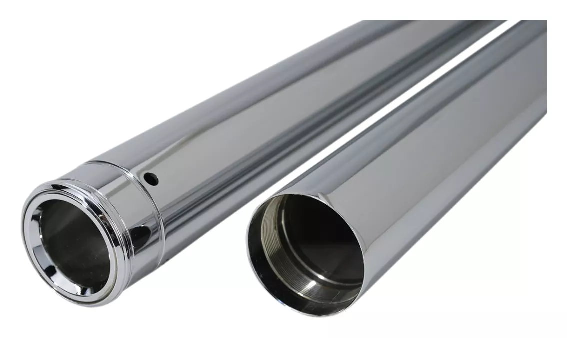 Custom Cycle Engineering Ultra Chrome 49mm Fork Tubes For Harley Touring 2017-2026