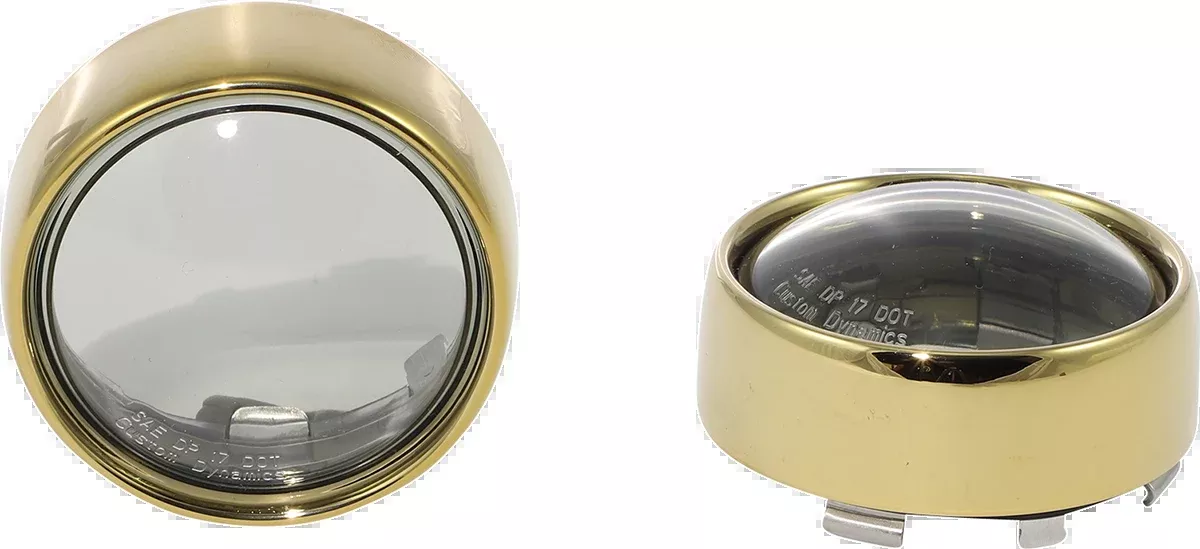 Custom Dynamics Bezel - Gold/Smoke - PB-B-BEZ-GS