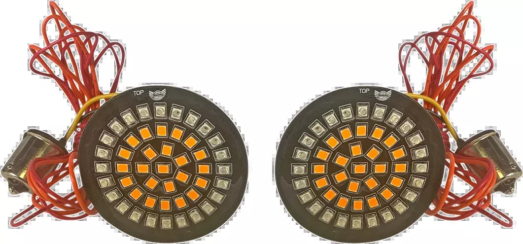 Custom Dynamics Bullet Rear Turn Signal – 1156 – Amber Lens – GEN-4-AR2-1156