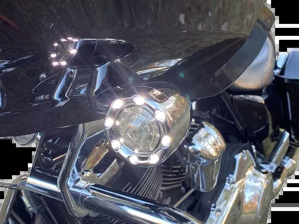Custom Dynamics Bullet Turn Signal – 1157 – Chrome – Smoke Lens