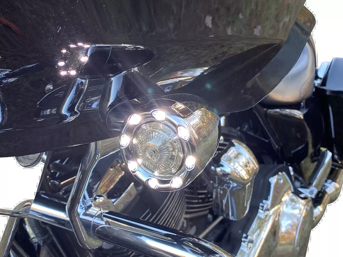 Custom Dynamics Bullet Turn Signal JAE – Chrome – Smoke Lens – PB-BR-AW-JAE-CS