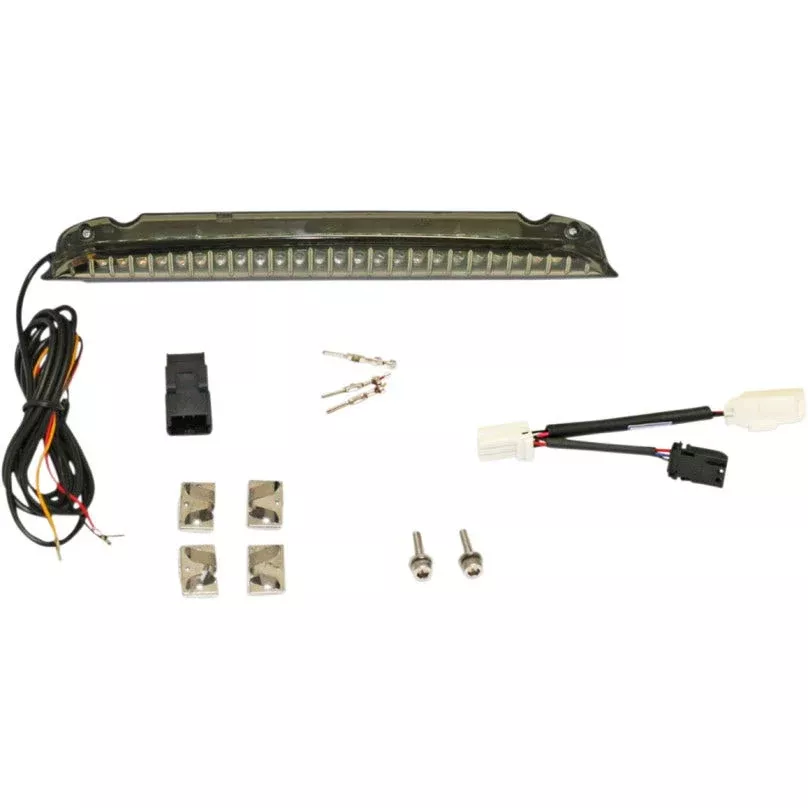 Custom Dynamics CD-LR-03-S Luggage Rack Smoked Lens LED Light Bar 97-13 Touring