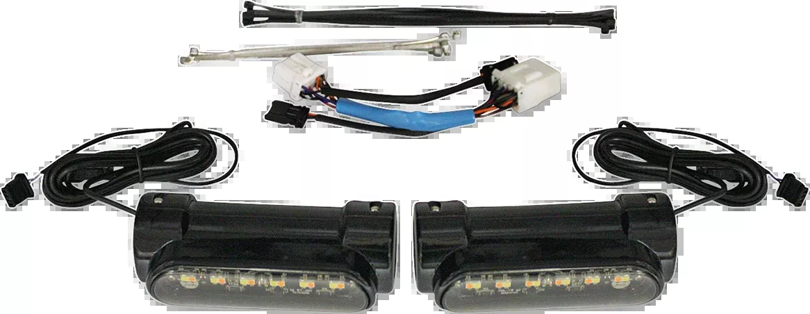 Custom Dynamics Engine Guard Light – Black – ’97-’13 FLH – CD-CB-AW-HD-B