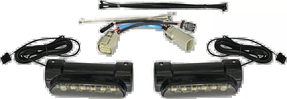 Custom Dynamics Engine Guard Light - Black - Trike - CD-CB-AW-TKE-B