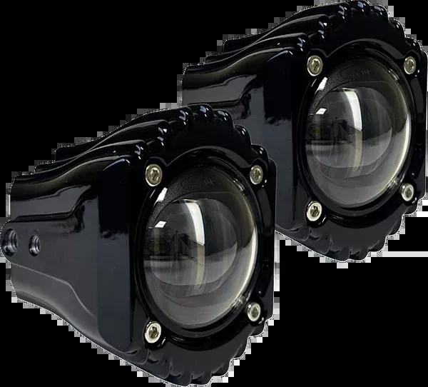 Custom Dynamics Fog Light – White/Clear – Harley-Davidson