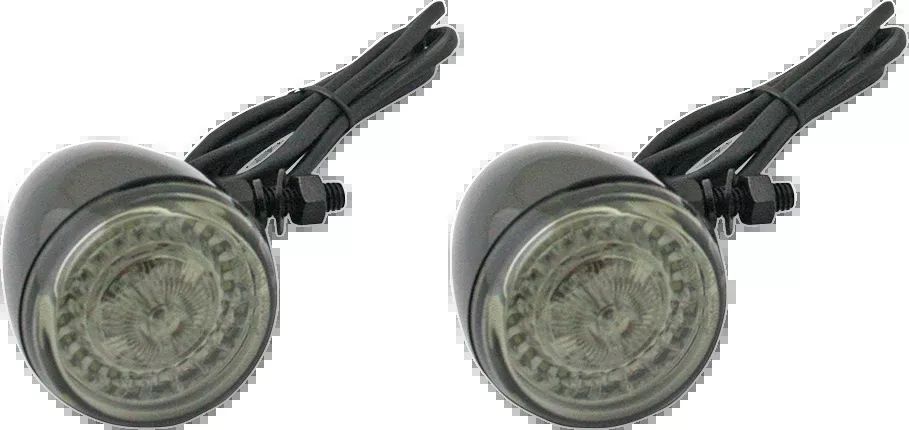 Custom Dynamics Front Turn Signal – Universal – Black – PB-UNV-ECE-AW-B