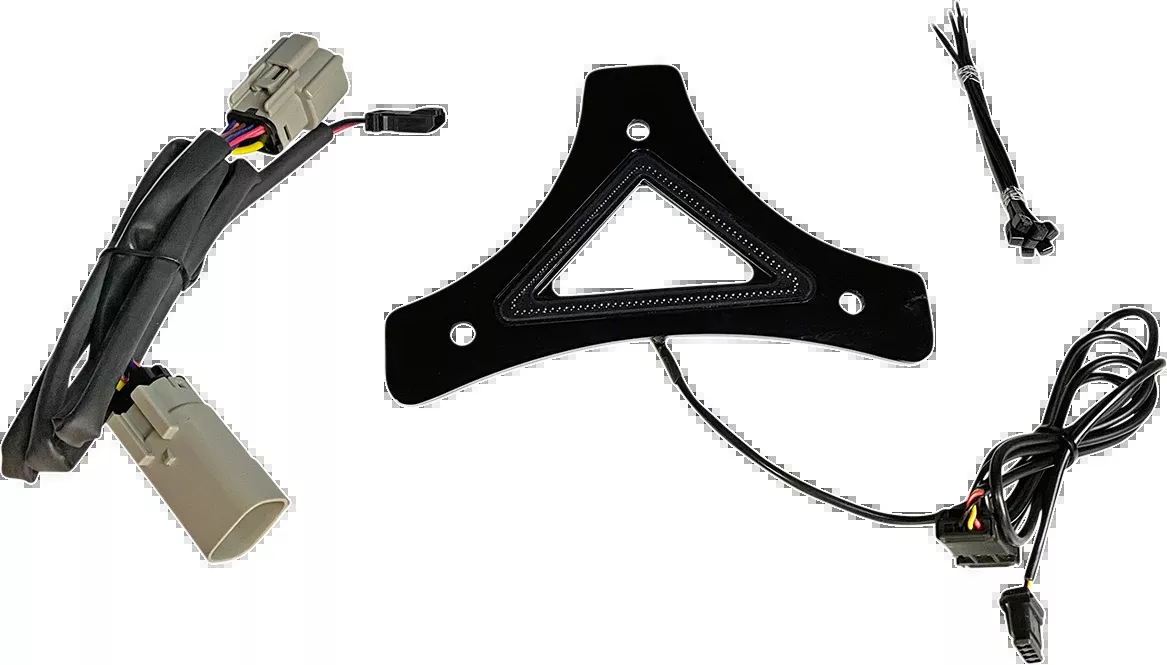 Custom Dynamics LED Backrest Light – Run/Brake – Black – CD-BR-TKE-B