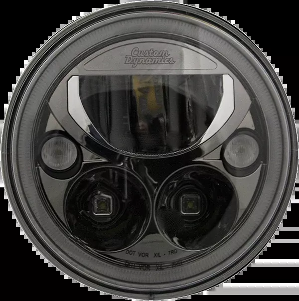 Custom Dynamics LED Headlight – 7″ – Black