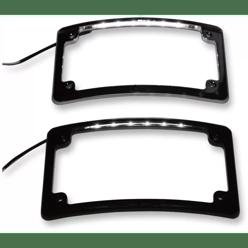 Custom Dynamics LED LIC/Plate Frame Chrome