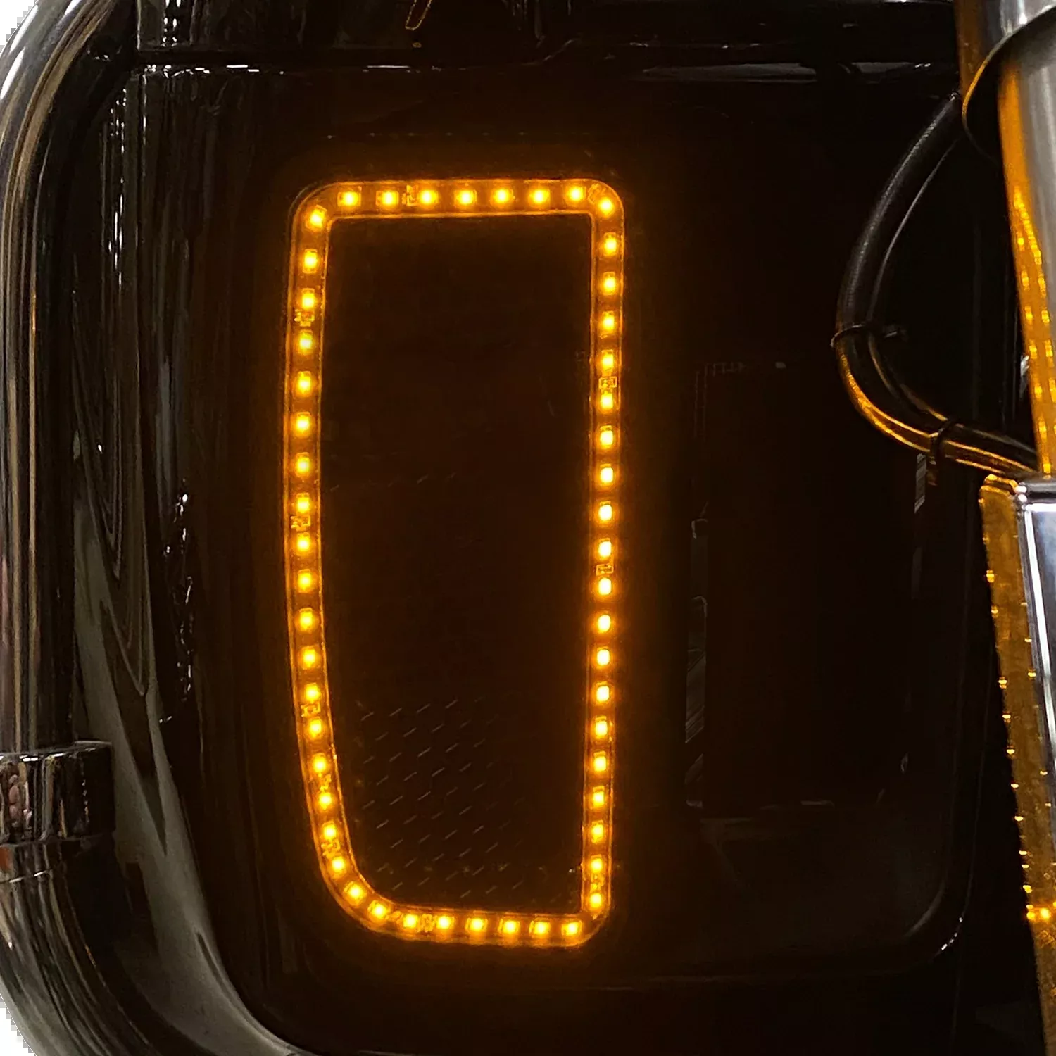 Custom Dynamics LED Light Inserts – Lower Fairing – Amber – CD-LF-AA-B